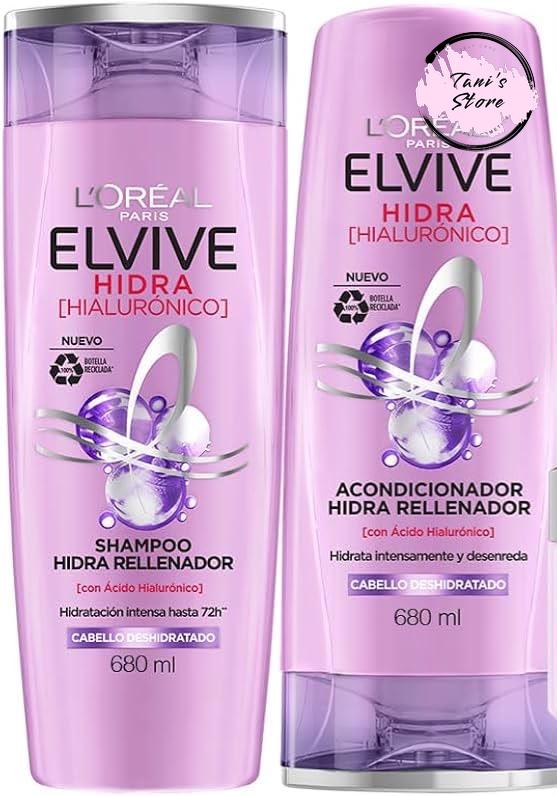 Juego de Shampoo y acondicionador L’oreal acido hialuronico