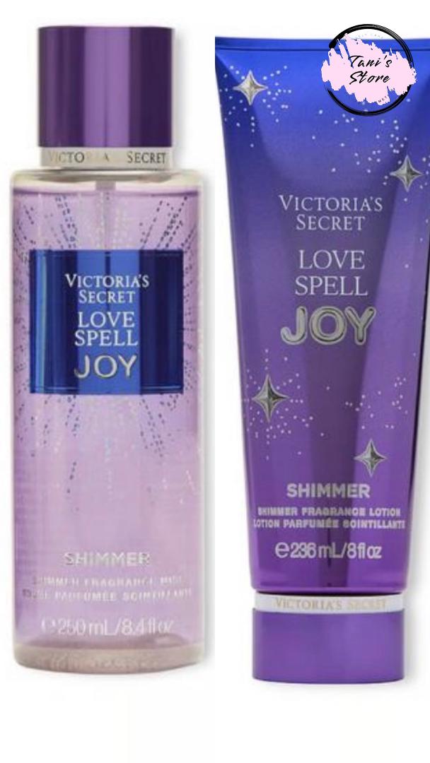 Juego de crema y colonia Victoria Secret