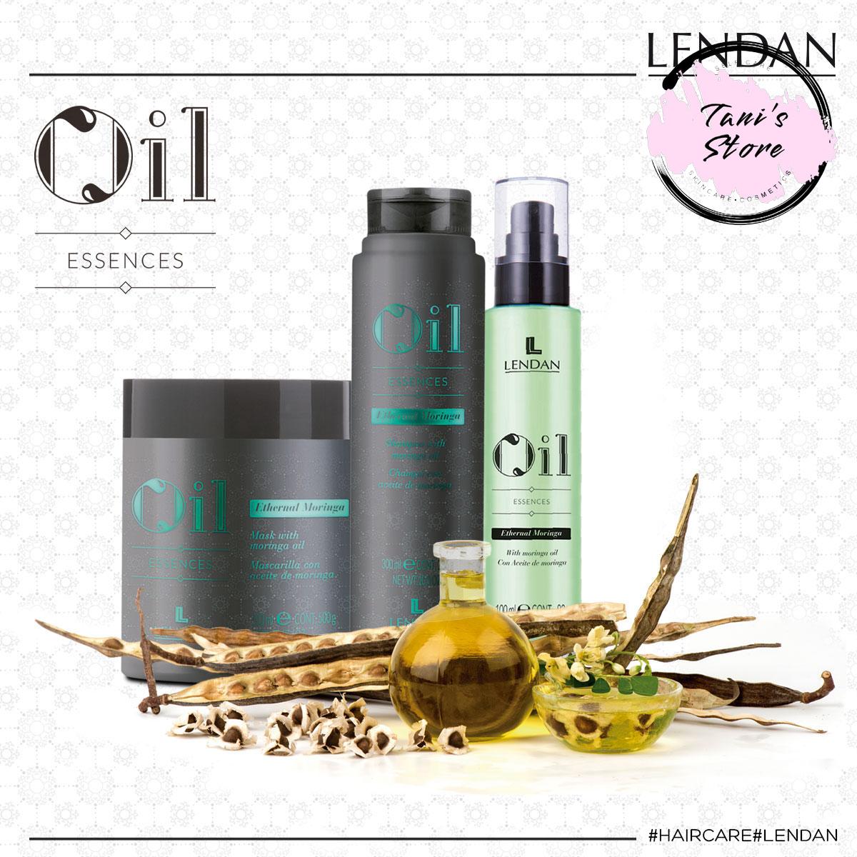 Shampoo, mascarilla y aceite de Ethernal Moringa