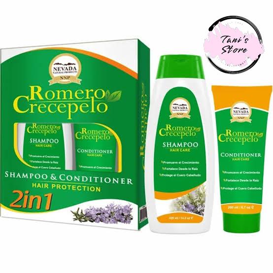 Shampoo y acondicionador de Romero