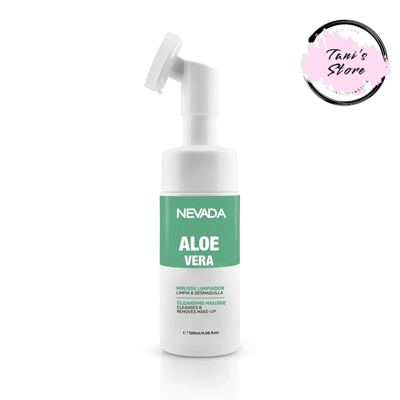 Limpiador y desmaquillante de aloe nevada