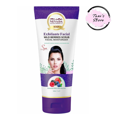 Exfoliante facial frutos del bosque nevada