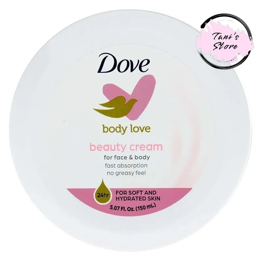 Crema facial y corporal dove