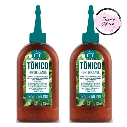 Tonico capilar de recino para el crecimiento del cabello